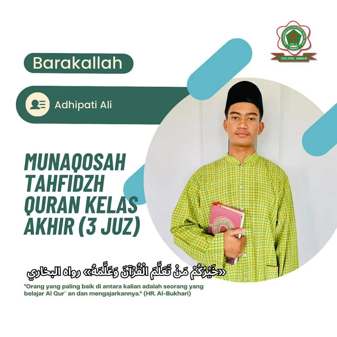 MUNAQOSAH TAHSIN DAN TAHFIZH QUR'AN KELAS AKHIR 2024
