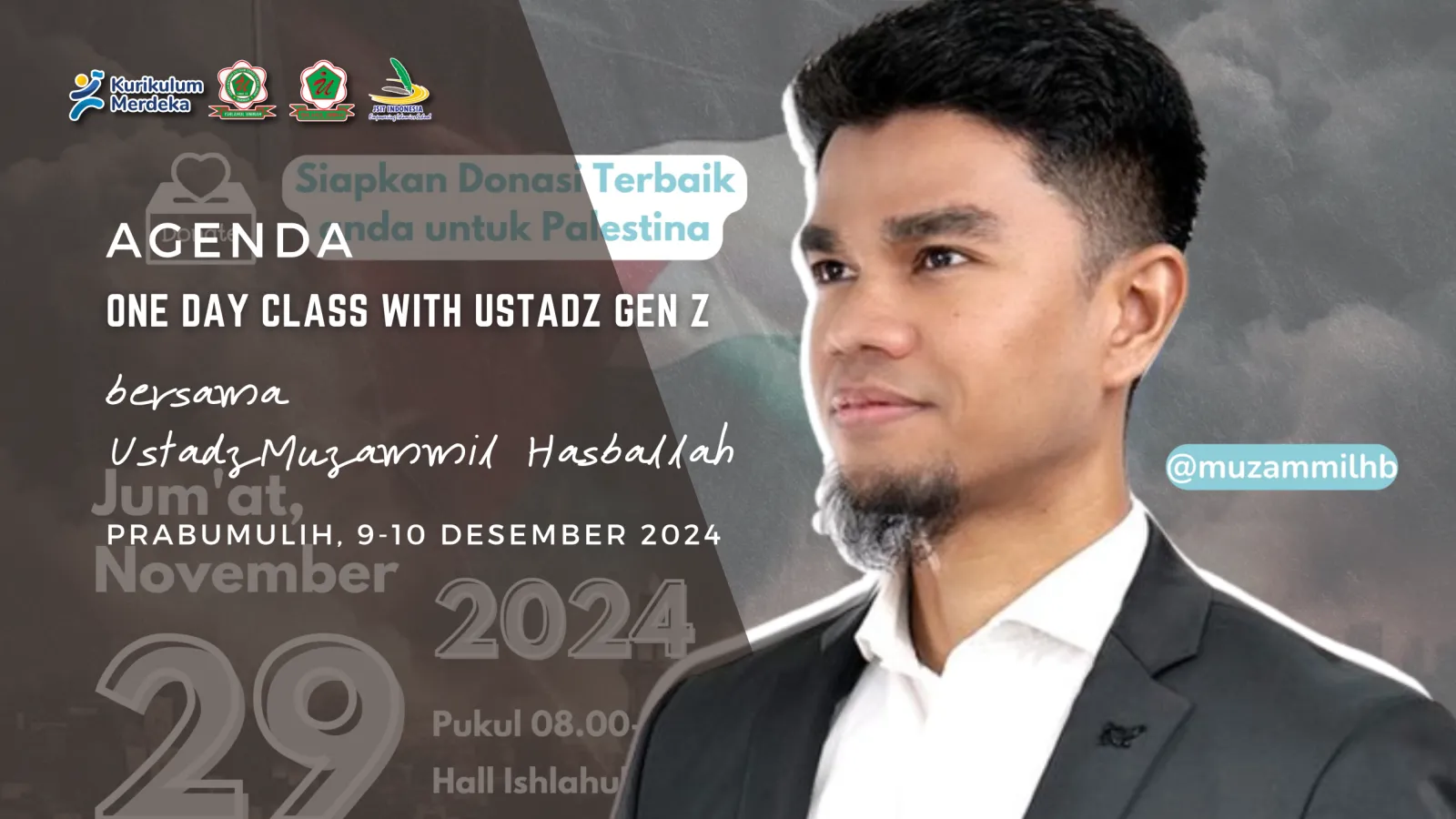One Day Class with Ustadz Gen Z (ust. Muzammil Hasballah)