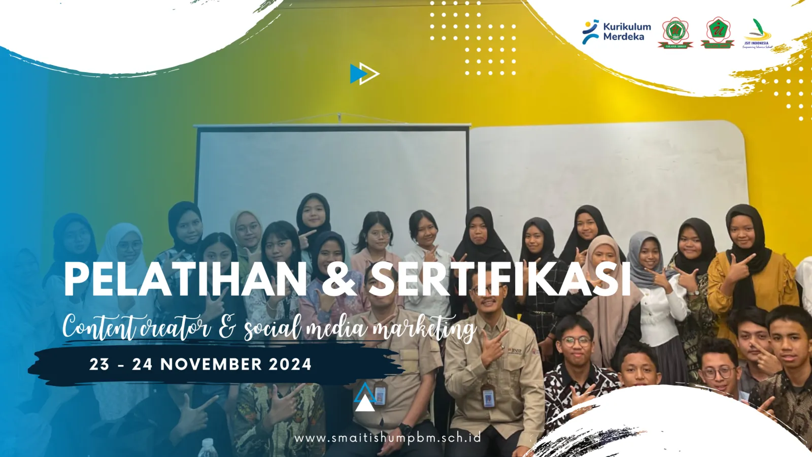 Pelatihan dan Sertifikasi Content Creator dan Social Media Marketing
