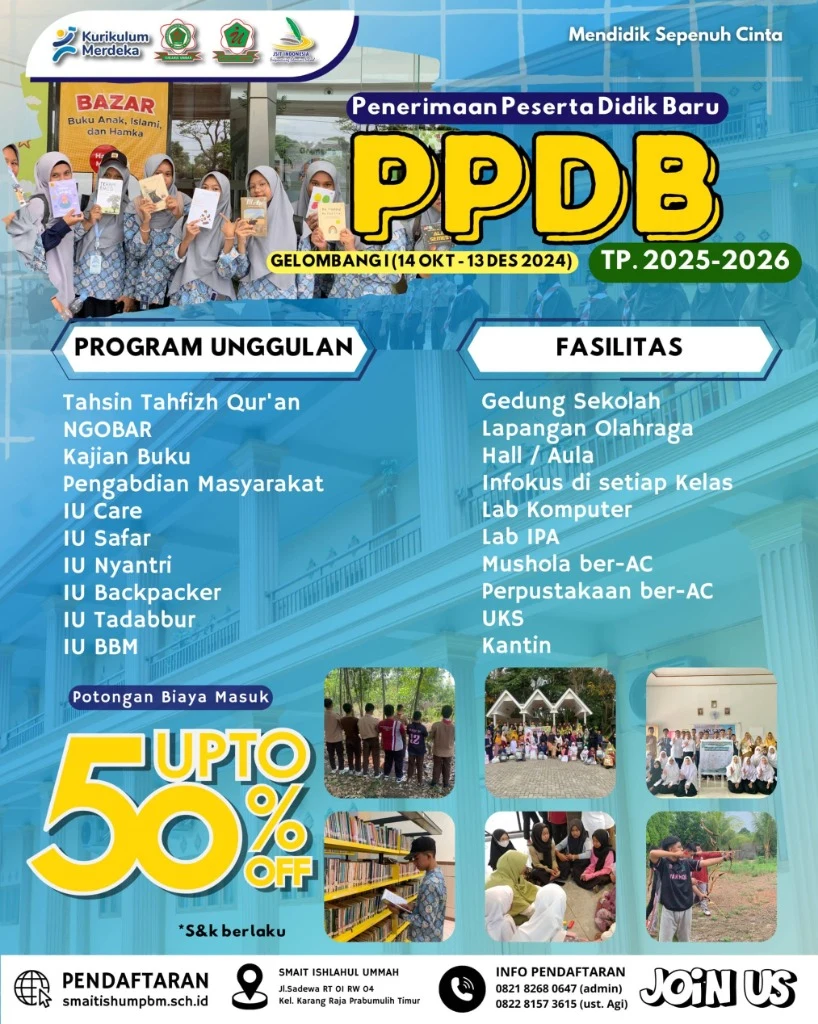 Penerimaan Peserta Didik Baru (PPDB) TP 2025/2026
